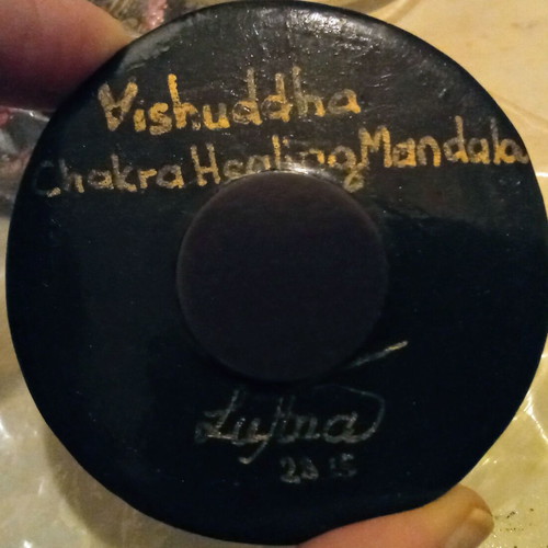 Handmade Vishuddha Mandala Magnet