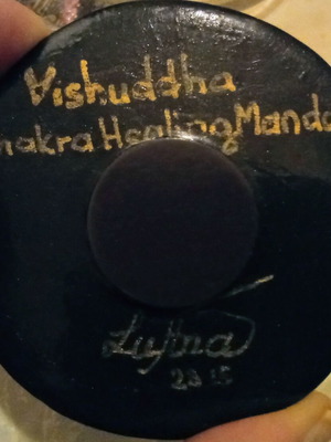 Handmade Vishuddha Mandala Magnet