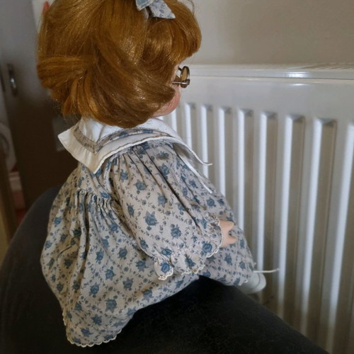 Vintage German doll new, height 35cm