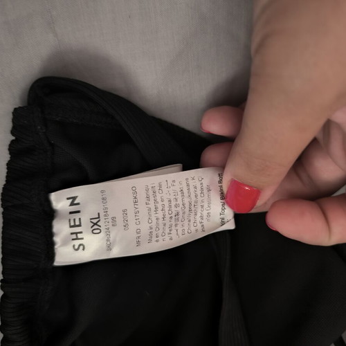 Shein women's black bikini XL