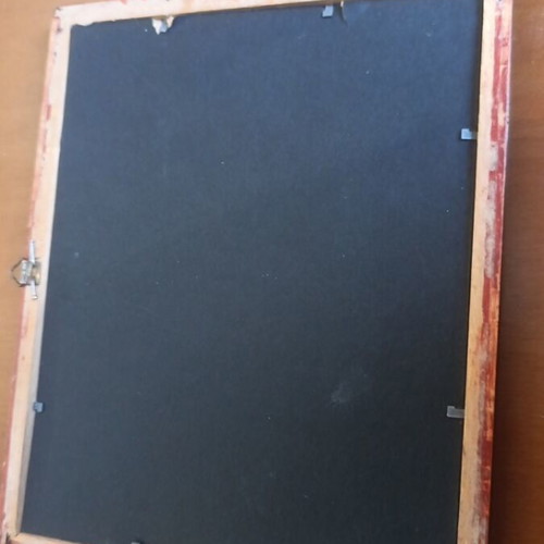 Small picture frame used, wooden, rectangular 20x16 cm