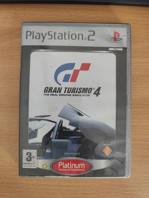 Gran Turismo 4 PS2 παιχνίδι μεταχειρισμένο, μόνο κασετίνα και manual