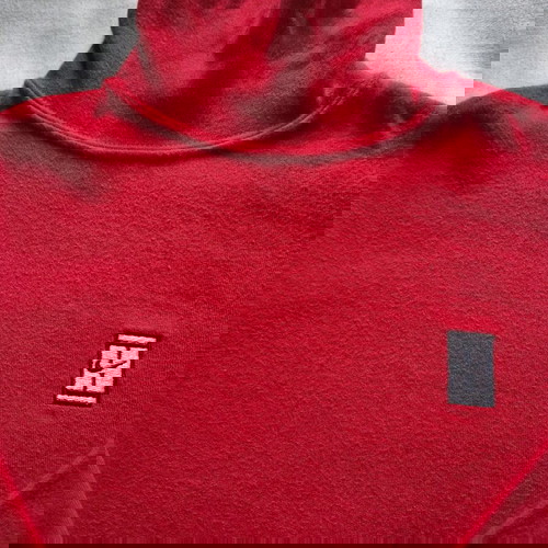 Polo vintage t-shirt used, red, for 4-5 years, 120cm