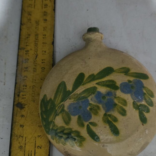 Ceramic flask used