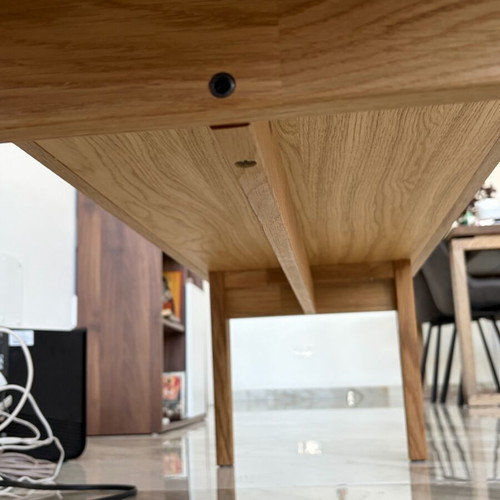 GUTTANE Coffee Table Oak Material