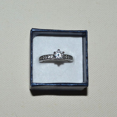 Monopetro and ring set new stainless steel with zircon