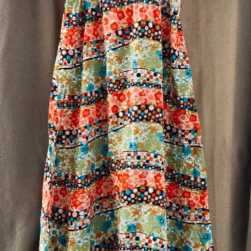 Dress like new, size M, pink multicolor