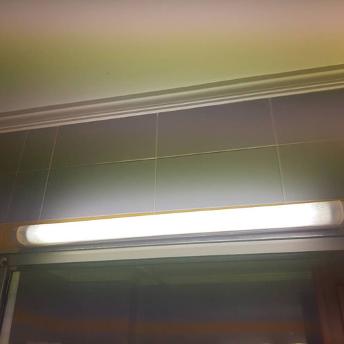 Fluorescent lamp used with switch