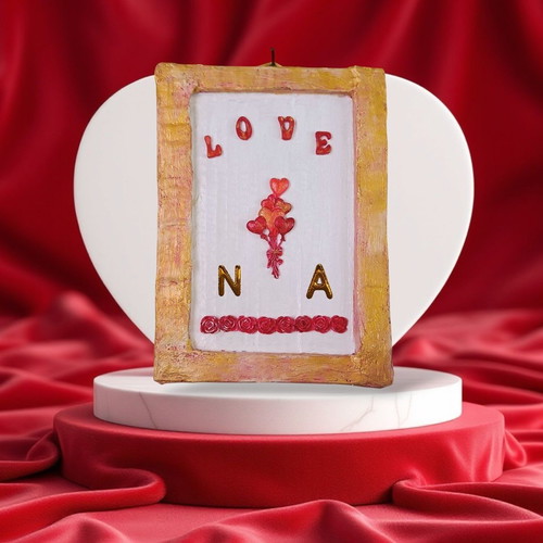 Valentine's Day gift handmade frame or tabletop decoration new