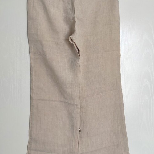 Linen pants Viva beige size S like new