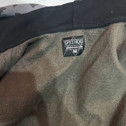 Splendid men's cardigan medium like new, grey and black