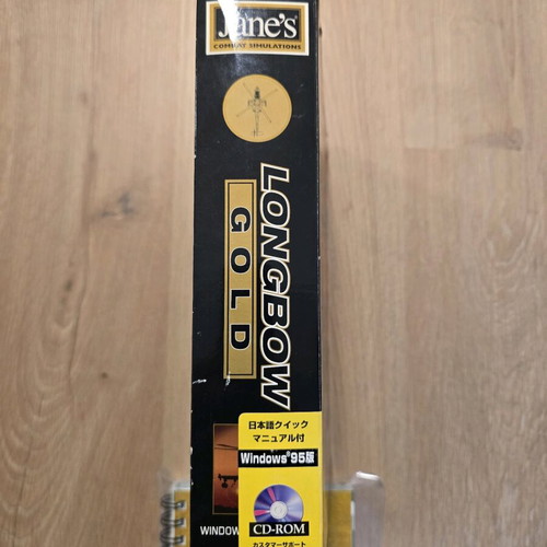 Longbow Gold Big Box PC game used, 3 CDs, Windows/MsDos