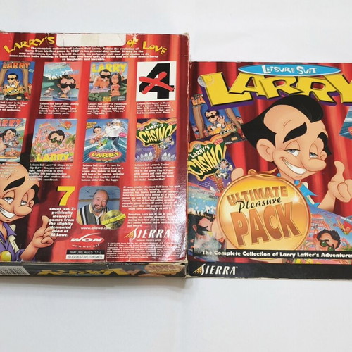 Leisure Suit Larry Ultimate Pleasure Pack PC game Sierra
