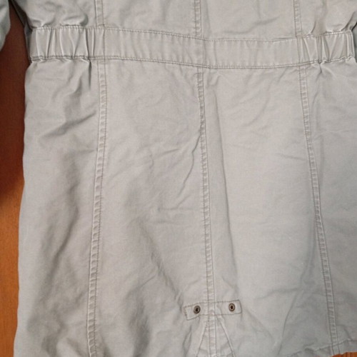 Zara Kids children's parka used, size 9-10 years, beige with fur