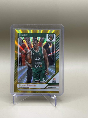Bryant Dunston 2024-25 Donruss EuroLeague Gold #/10 like new