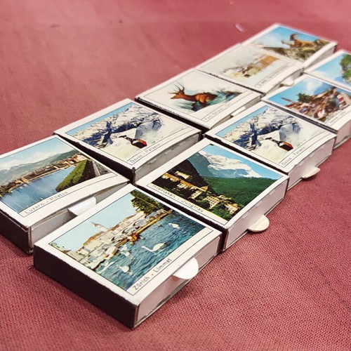 Swiss matchbox series new