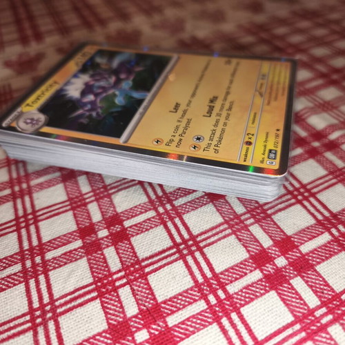 Pokémon cards bulk from Obsidian Flames set, like new