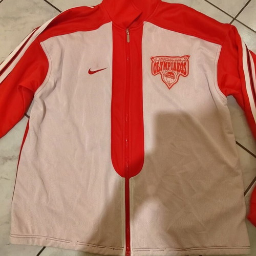 Olympiakos Vintage Basketball Warm-Up Suit Nike 90s mint condition