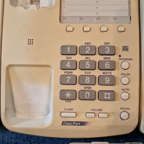 Panasonic corded home phones used, various models without screen