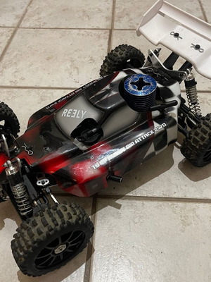 Nitro RC Reely Air Attack 4WD Buggy like new with Force 21 engine