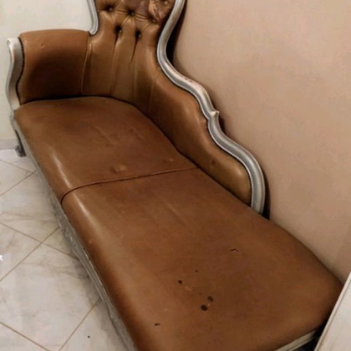 Antique recliner used Victorian style handmade