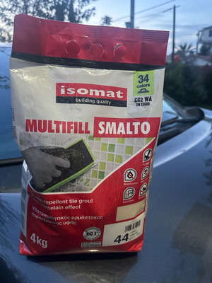 Isomat Multifill αρμόστοκος 4kg καφέ ανοιχτό καινούργιο