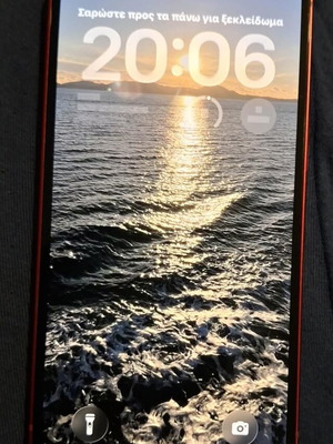 iPhone 13 Product Red 128GB μεταχειρισμένο με καλώδιο και θήκες