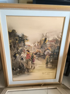 Original painting by Foteini Mouratidou like new 50×70 cm