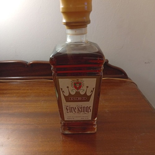 KEO Five Kings Very Old Reserve Brandy new, vintage Cypriot