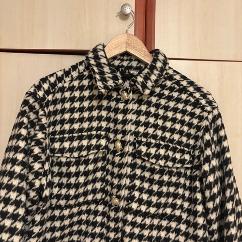 Vintage jacket cardigan H&M like new, black and white