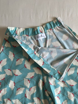Hemithea women's bermuda shorts, turquoise and beige