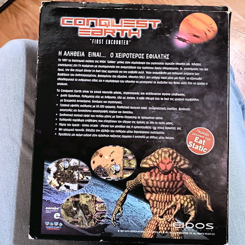 Conquest Earth box used