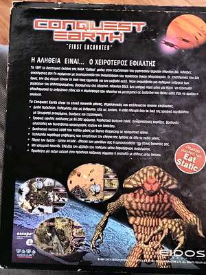 Conquest Earth box used