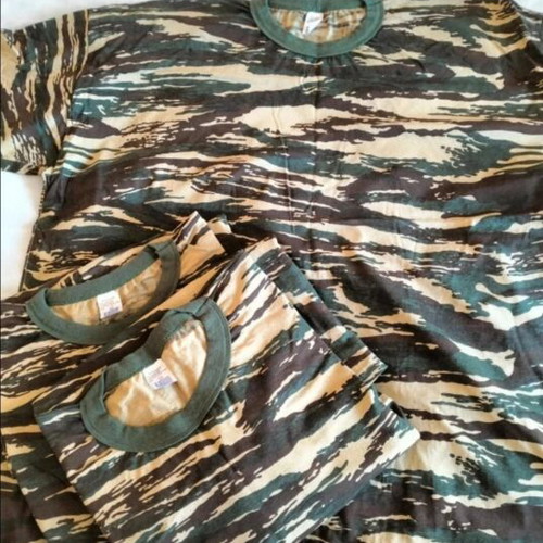 Military shirts like new, pack of 3, camouflage, heavyweight cotton