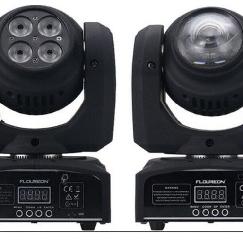 Robotic LED lights double beam unused, pack of two, like new