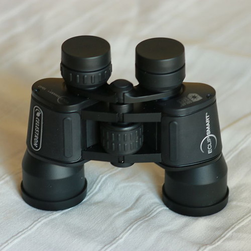 Celestron Eclipsemart 10x42 binoculars like new with solar filters