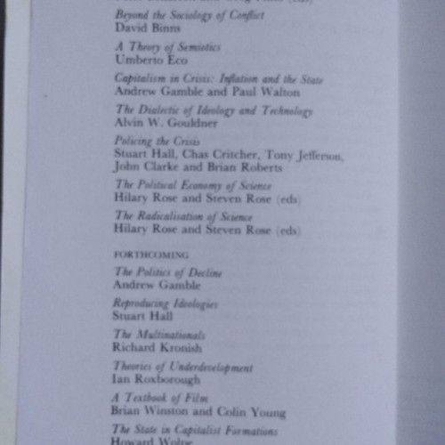 Intellectual and Manual Labour used book