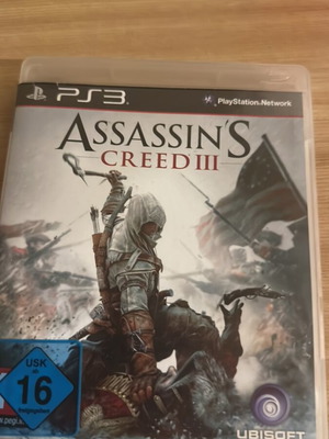 Assassin's Creed 3 PS3 game like new