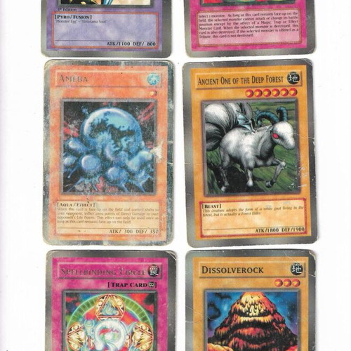 Yu Gi Oh! card pack of 21 used, some with wear