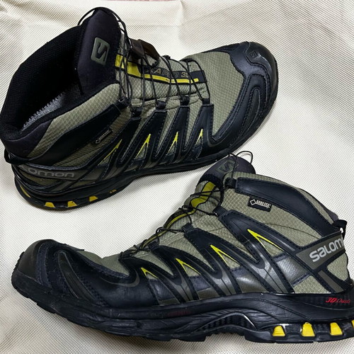 Salomon XA Pro Mid GTX Gore-Tex used men's shoes size 46 2/3