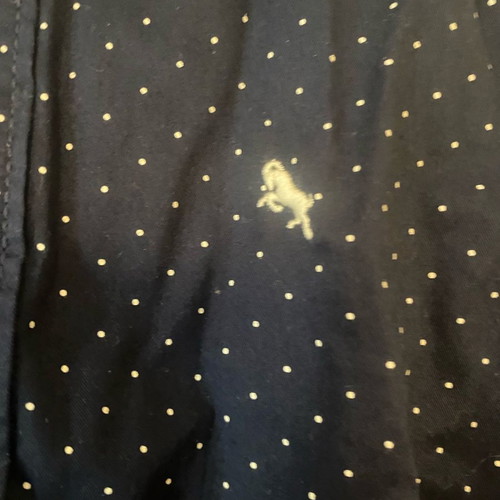 Zara kids shirt used, blue, size 128 cm