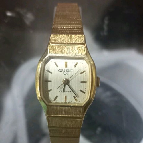 Women's Orient Quartz vintage watch gold plated like new