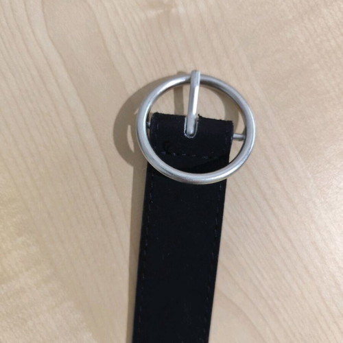 Women's black belt like new, size 100, length 1m