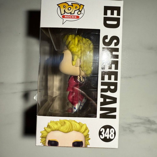Funko Pop! Rocks Ed Sheeran 348 Special Edition new