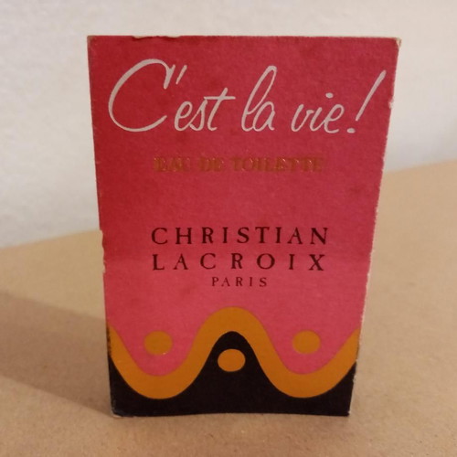 C'est la vie! Vintage Christian Lacroix Eau de toilette like new