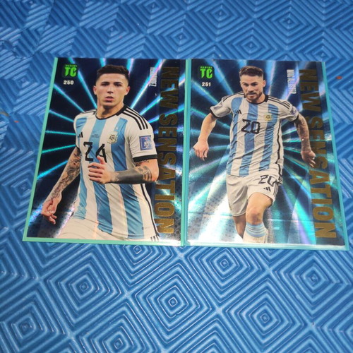 Panini Top Class New Sensation Football Card Set of 2, like new