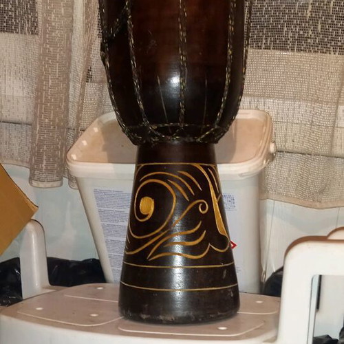 Large handmade Tam Tam drum genuine from Africa new