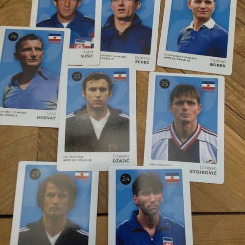 Stickito collection of former national football teams, new