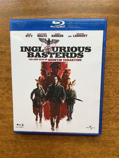  Blu-ray Inglorious Basterds afthentiko