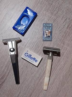 Ξυραφάκια Gillette και ξυριστικές μηχανές μεταχειρισμένες
